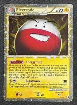 Pokemon Electrode Prime Triumphant 93/102 - MP (small crease) - Image 2