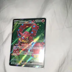 POKEMON VOLCANION EX 121/114 XY STEAM SIEGE FULL ART ULTRA RARE HOLO 220HP - Image 2