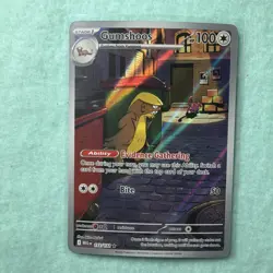 Gumshoos 153/132 Full Art Holo Illustration Rare Mega Evolution Pokemon TCG - Image 1