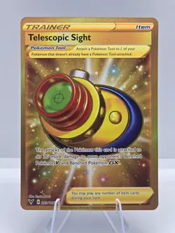 Telescopic Sight 203/185 Secret Rare Vivid Voltage Pokemon NM - Image 1