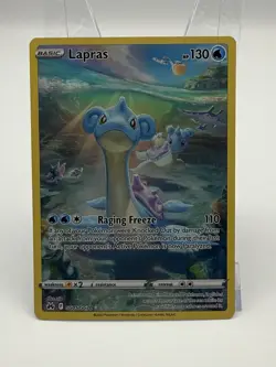 Pokemon TCG Lapras GG05/GG70 Crown Zenith Galarian Gallery Ultra Rare Holo 130HP - Image 1