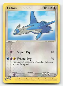 Latios 015 Promo Nintendo Black Star Promos Pokemon Heavily Played - Image 1