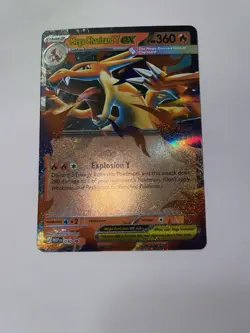 Pokemon TCG Mega Charizard Y EX 030 Promo Holo NM Mega Evolution - Image 1