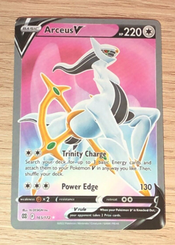 Pokemon TCG Arceus V Sword & Shield: Brilliant Stars 165/172 rare lightly played - Image 1