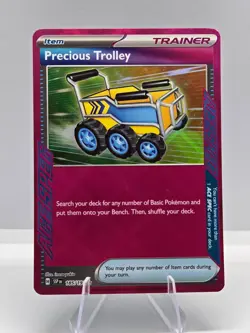 Precious Trolley 185/191 ACE SPEC Rare Surging Sparks Pokemon NM - Image 1