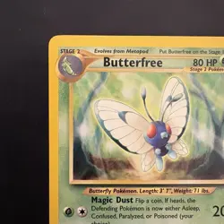 Pokemon Vintage Rare Butterfree 19/75 Neo Discovery WotC - Image 2