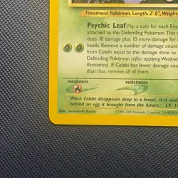 Pokemon Vintage Non-Holo Rare Celebi 16/64 Neo Revelation Wotc 2001 - Image 5