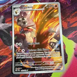 Blaziken 192/182 Illustration Rare - Pokemon Destined Rivals - Image 1