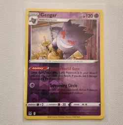 Gengar #66 Reverse Holo Rare 066/196 Lost Origin Pokemon TCG NM+ - Image 1