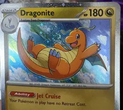 Dragonite 149/165 Cosmos Holo 151 Promo Pokemon - PERFECT SWIRL - Image 2