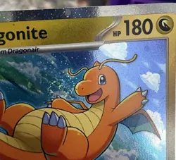 Dragonite 149/165 Cosmos Holo 151 Promo Pokemon - PERFECT SWIRL - Image 3