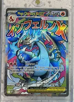 2025 Pokemon MEP Mega Charizard X ex #023 Promo – Pack Fresh English D - Image 1