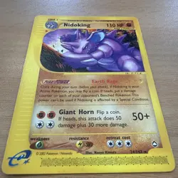 MINT Pokemon TCG Nidoking Aquapolis 24/147 Regular Rare - Image 2