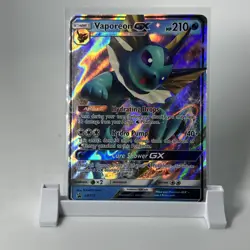 Pokemon TCG - Vaporeon GX SM172 Sm Holo MP - Image 1