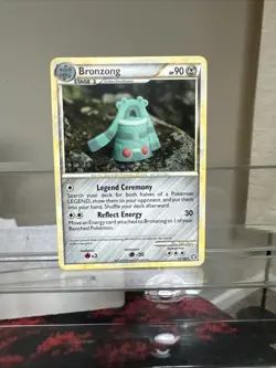 Bronzong 15/102 Rare HGSS Triumphant Pokemon Nm - Image 1