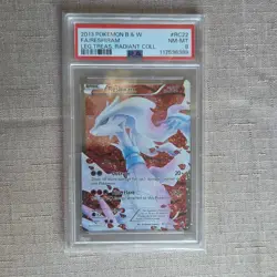 Pokemon Reshiram RC22/RC25 Legendary Treasures Ultra Rare Full Art Holo PSA 8 2… - Image 1