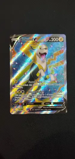 Boltund V Holo Full Art 249/264 Ultra Rare Fusion Strike Pokemon TCG NM - Image 1
