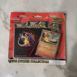 Ascended Heroes Charmander Promo Pokemon Mega Evolution Tech Sticker Collection - Image 1