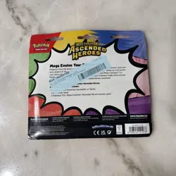 Ascended Heroes Charmander Promo Pokemon Mega Evolution Tech Sticker Collection - Image 2