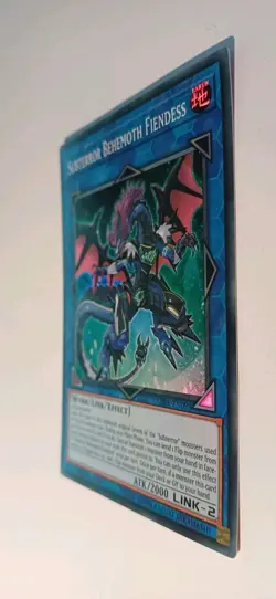 Subterror Behemoth Fiendess - CIBR-EN098 - Super Rare - 1st Edition VLP YuGiOh! - Image 3