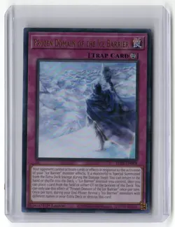 Frozen Domain of the Ice Barrier BLTR-EN008 1st Edition Ultra Rare Yugioh [3] - Image 1