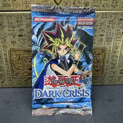 Yugioh Dark Crisis Factory Sealed Booster Pack 1st Edition - Image 1