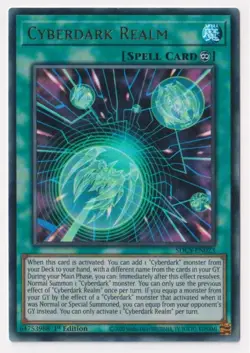 Cyberdark Realm - SDCS-EN023 - Ultra Rare - 1st Edition - Yugioh - Image 1