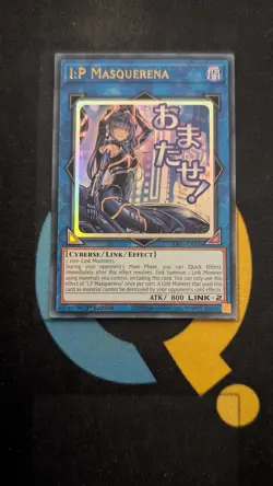 RA05-EN105 I:P Masquerena Variant Art Ultra Rare 1st Ed YuGiOh - Image 1