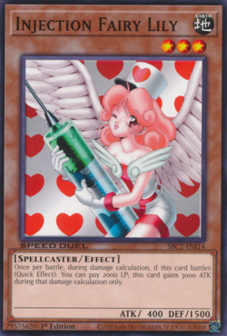 1X LP Injection Fairy Lily - SBC2-ENI14 - Common 1st Edition - Image 1