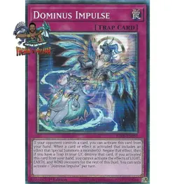 Yugioh! 1x Dominus Impulse RA05-EN080 Collector's Rare 1st Ed NM - Image 1
