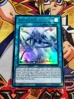 Wishes for Eyes of Blue sdwd-en042 1st Edition (NEW) Ultra Rare Yu-Gi-Oh! - Image 1