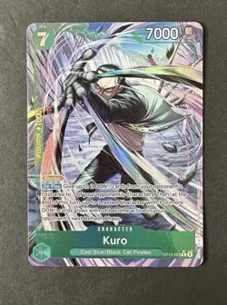 One Piece Card Game | Kuro OP15-025 R ALT ART IN-HAND | OP15 | English | NM/M - Image 1