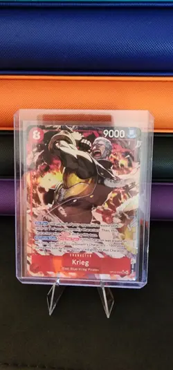 One Piece Card Game TCG Krieg OP15-008 Alt Art M/NM Condition - Image 1