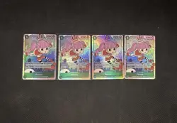 4x One Piece TCG - Legacy Of The Master - Perona OP12-034 SR Playset English NM - Image 1