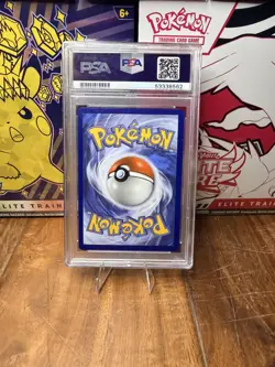2016 POKEMON XY GYARADOS HOLO EVOLUTIONS PSA 9 34 34/108 - Image 2