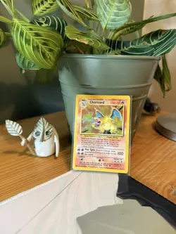 Pokemon TCG Charizard 🔥 4/102 Base Set Unlimited Holo Rare ✨ - Image 1