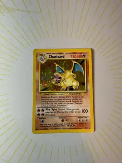 Pokemon TCG Charizard 🔥 4/102 Base Set Unlimited Holo Rare ✨ - Image 3
