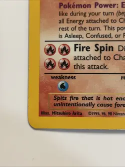 Pokemon CHARIZARD TCG Base Set 4/102 Holo Rare LP CONDITION!! - Image 4