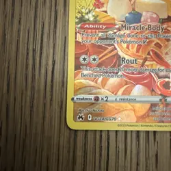 Pokemon 2023 SWSH Crown Zenith Miltank Galarian Gallery Card #GG24/GG70 - Image 3
