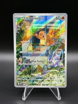 Charmander SVP EN 044 Scarlet & Violet Promo Pokemon Card - NM-/LP+ - Image 1
