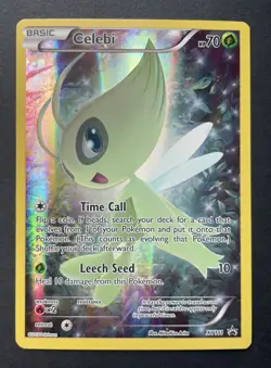 Pokemon Card Black Star XY Promo : CELEBI XY111 Mythical Collection - Excellent - Image 1