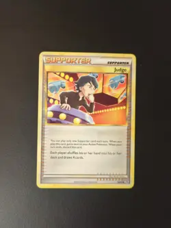 Pokemon TCG Judge 78/95 Unleashed supporter card - Image 1