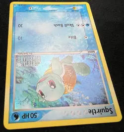 Squirtle 63/100 Crystal Guardians Reverse Holo Stamped Pokemon Card - NM/LP - Image 5