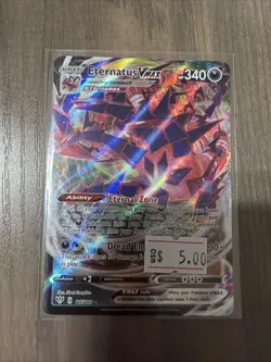 Eternatus VMAX - 117/189 - Ultra Rare Darkness Ablaze NM Pokemon Card - Image 1