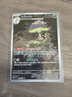Pokemon TCG Shiinotic 194/191 Surging Sparks Illustration Rare Card - NM - Image 1