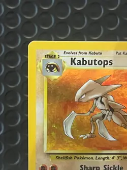 Kabutops 9/62 Fossil Unlimited Holo Rare 1999 WOTC Pokemon TCG Card LP - Image 4