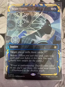 MTG Secrets of Strixhaven Mystical Archive Brain Freeze Foil 0013 - Image 1