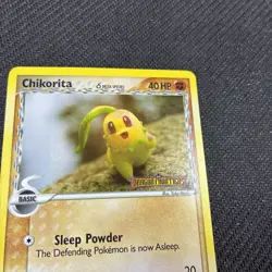 Chikorita 44/101 Dragon Frontiers Reverse Holo Pokemon NM - Image 4