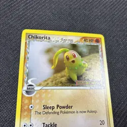 Chikorita 44/101 Dragon Frontiers Reverse Holo Pokemon NM - Image 5