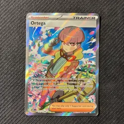 Ortega - 219/197 - Pokemon Obsidian Flames Full Art Ultra Rare Card NM - Image 1